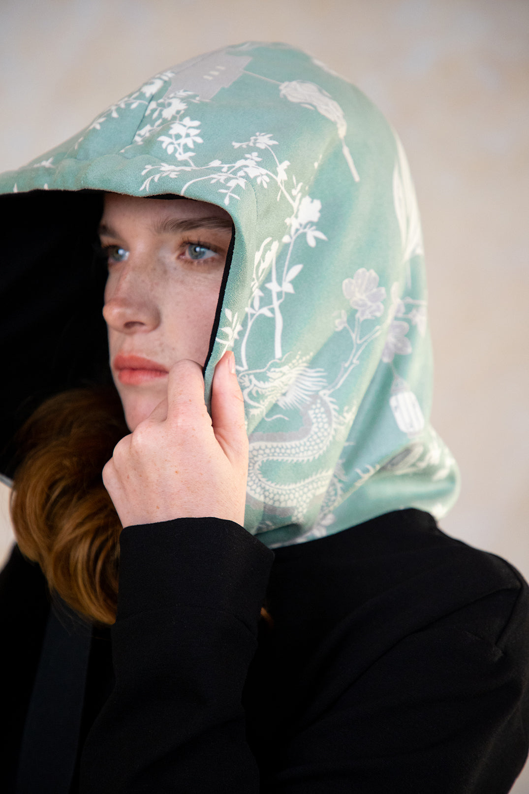 Hoodie Ginza Dragon Menta