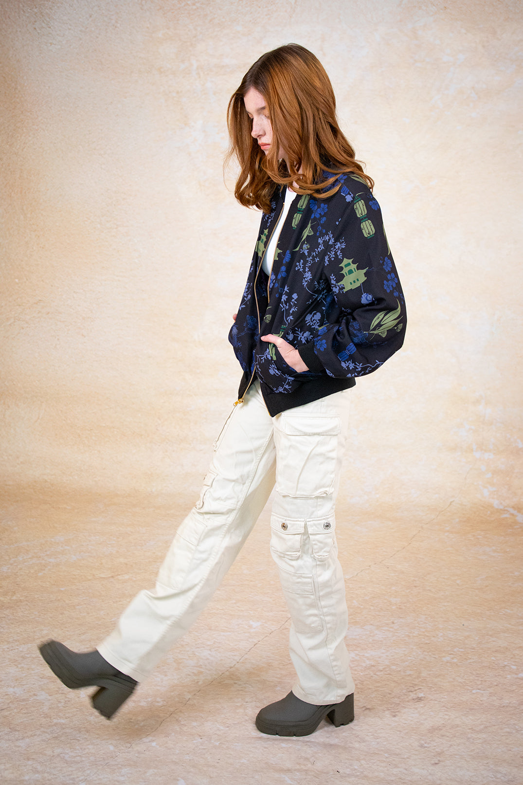 Chaqueta Narita Dragon Morado