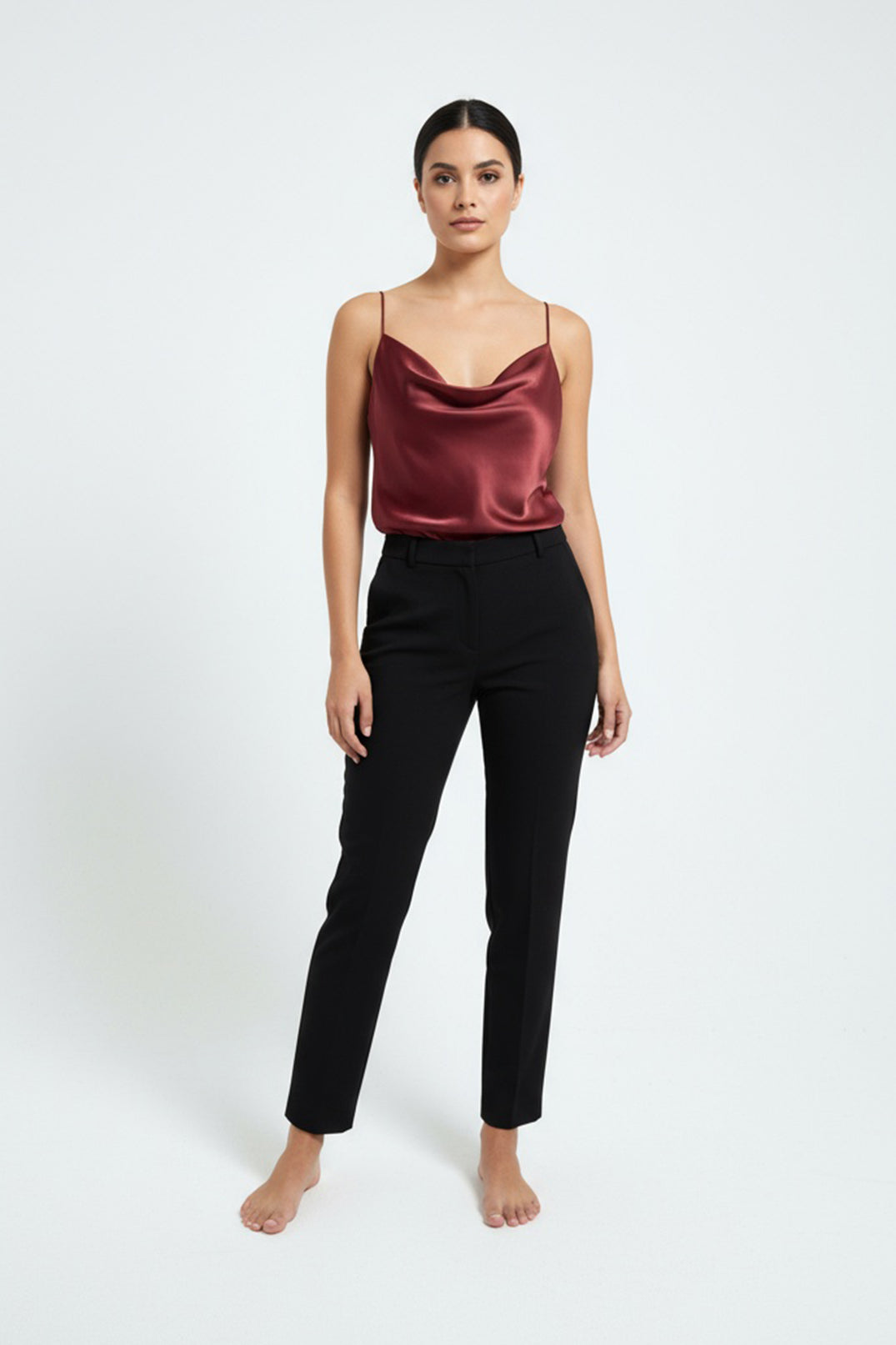 Camisa Alba Burgundi