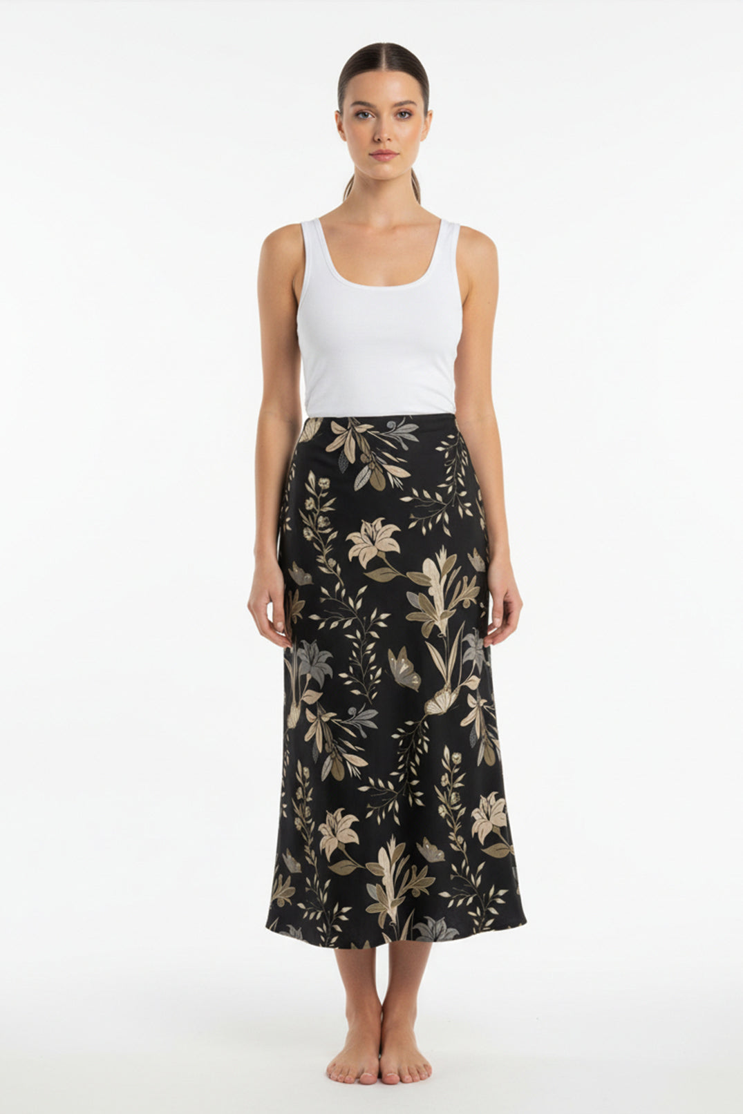 Falda Maia Puntos Negro