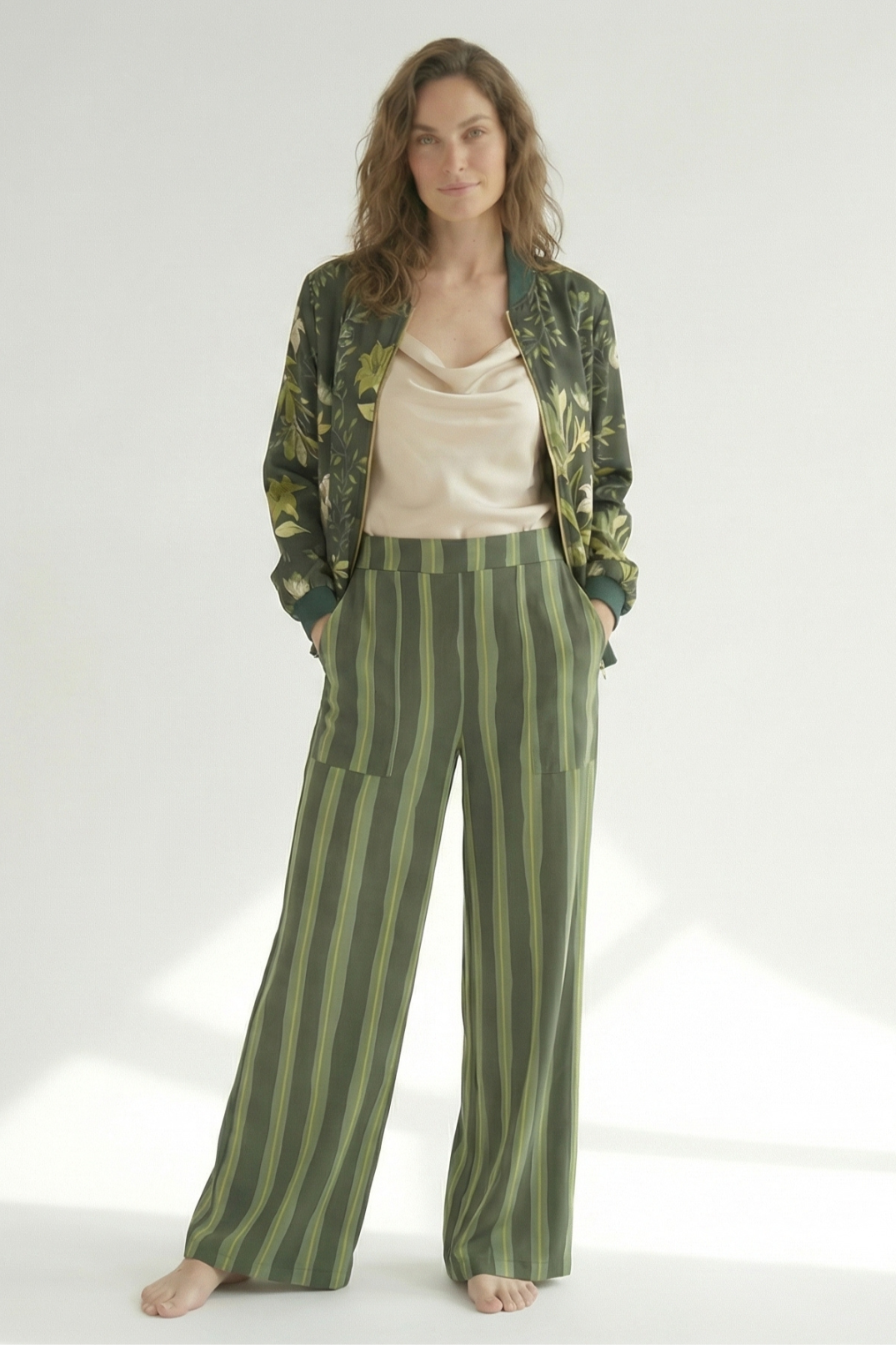 Chaqueta Origen Achira Verde
