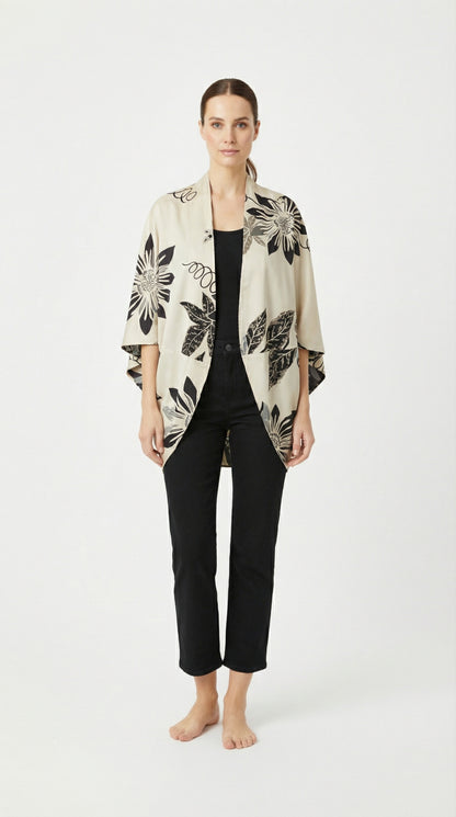 Kimono Savia Achira Negro