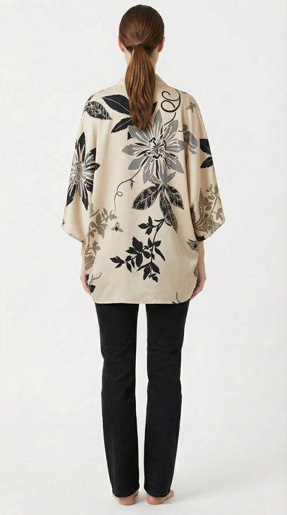 Kimono Savia Achira Negro