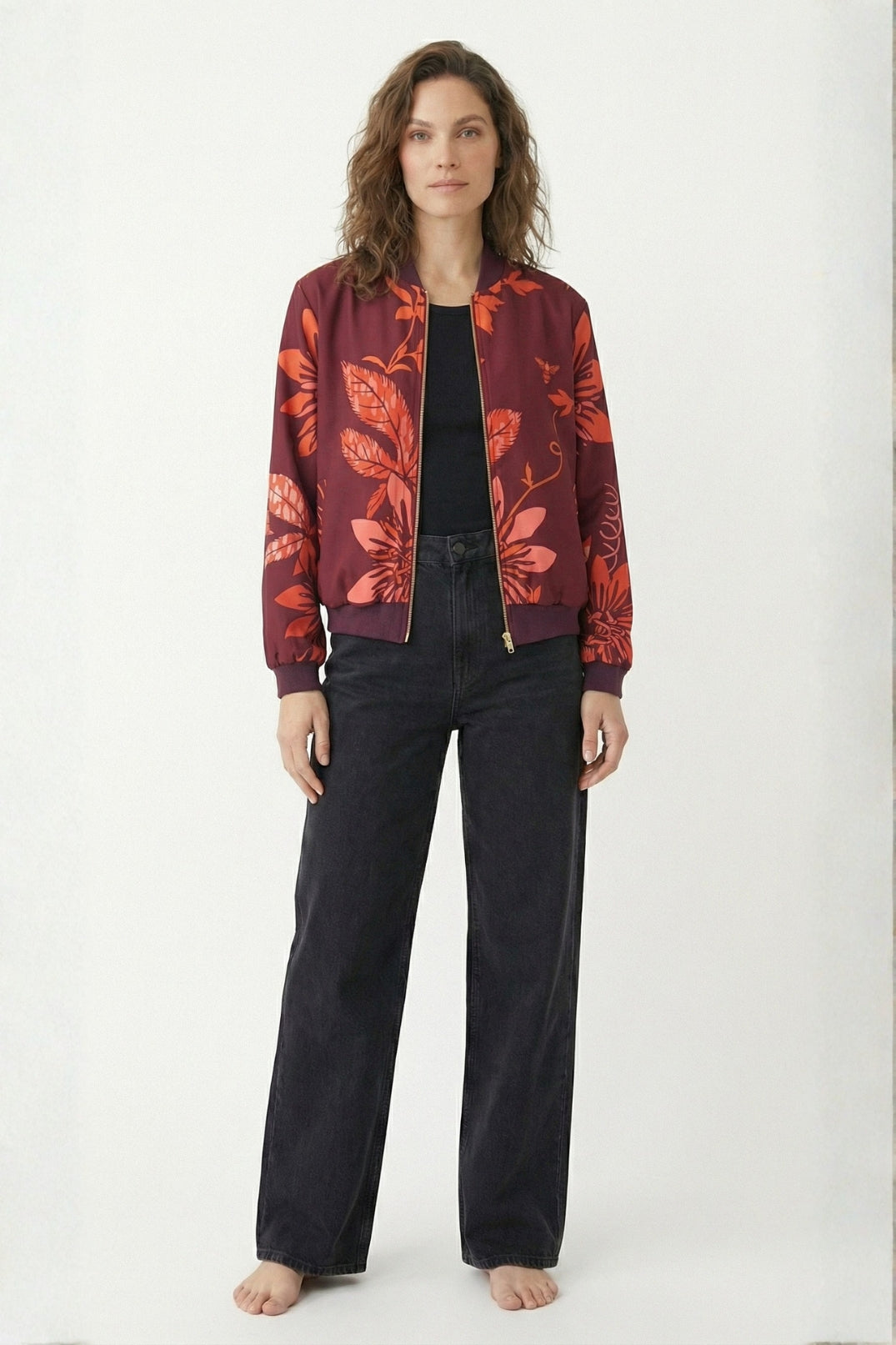 Chaqueta Origen Chulupa Burgundi