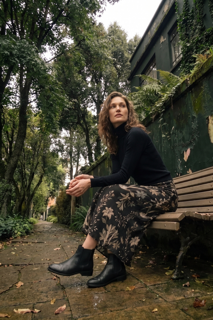 Falda Maia Puntos Negro