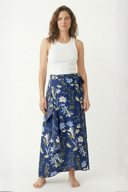 Falda Yuma Puntos Azul