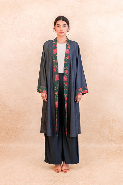 Kimono Tokyo Urbn Peonias Verde