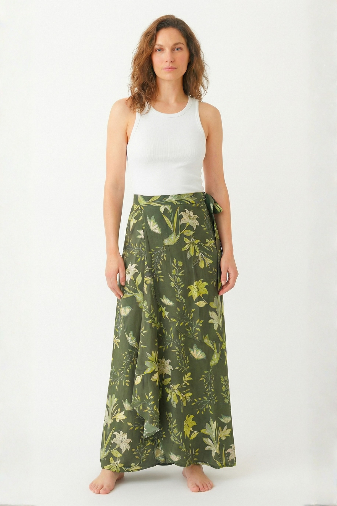Falda Yuma Puntos Verde