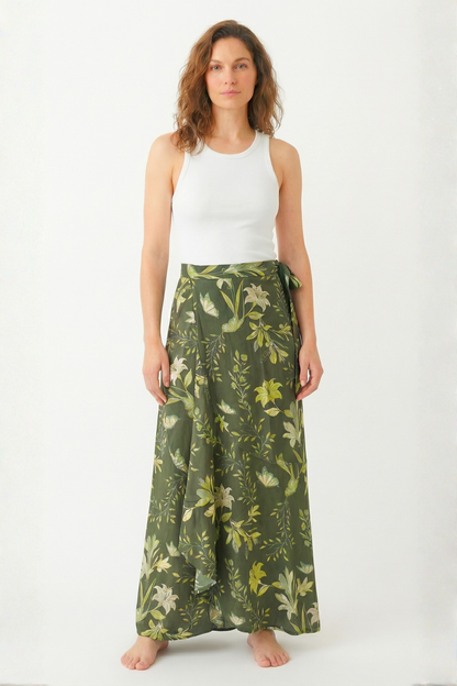 Falda Yuma Puntos Verde