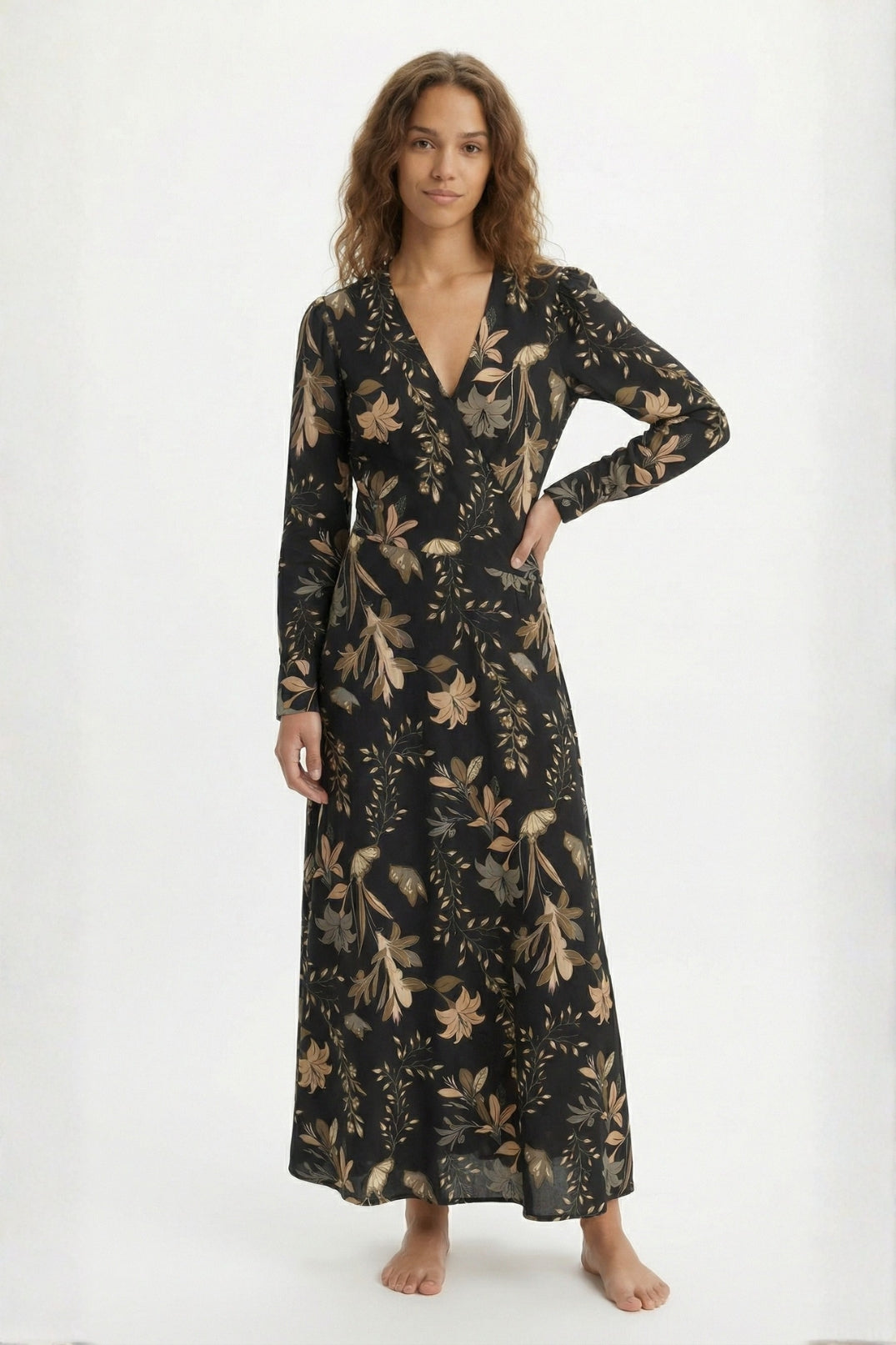 Vestido Senda Achira Negro