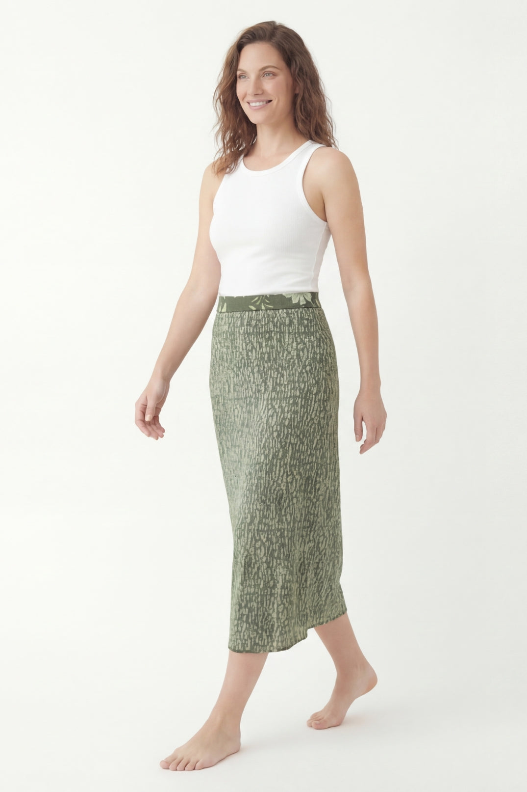 Falda Maia Puntos Verde