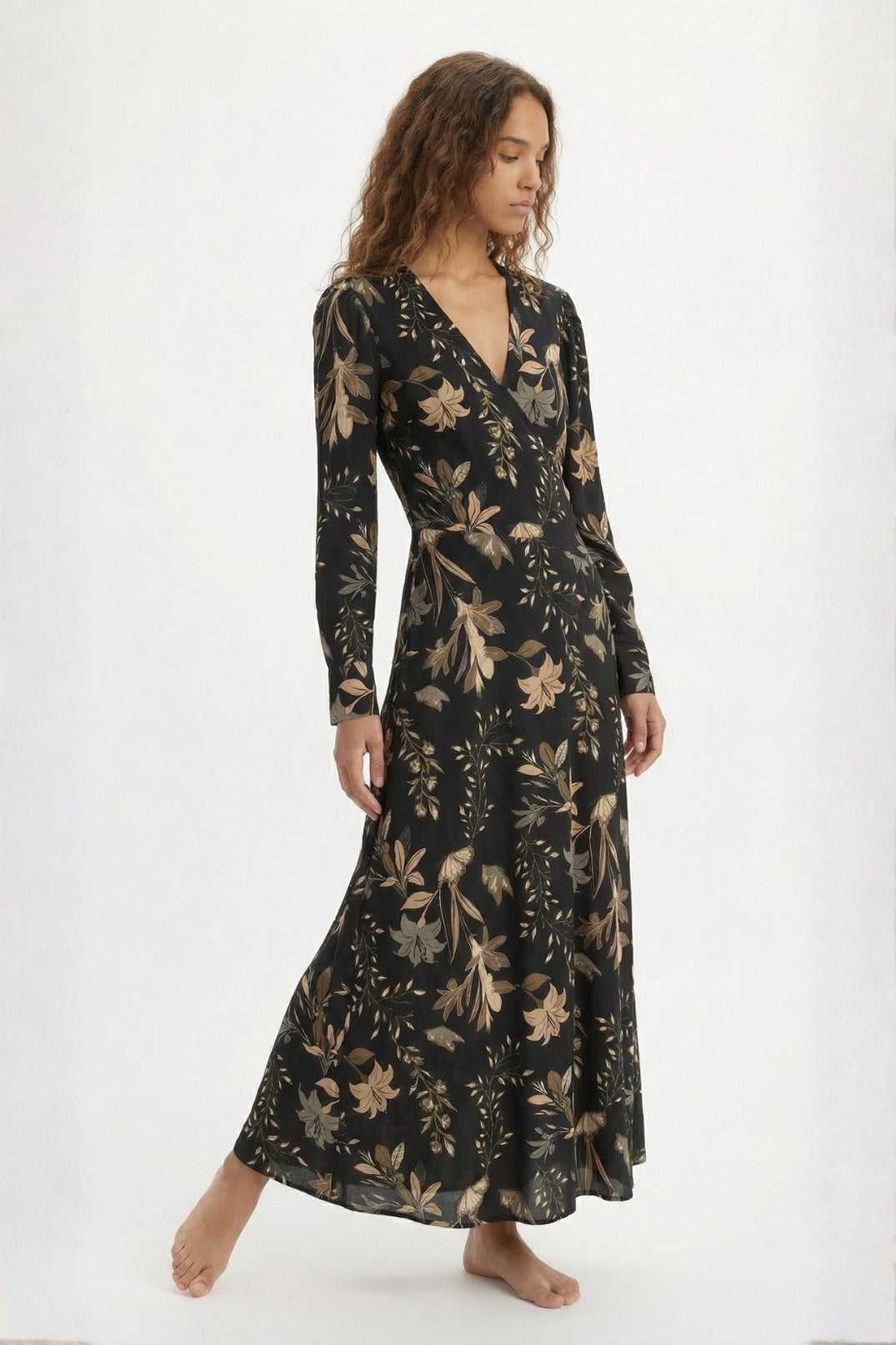 Vestido Senda Achira Negro