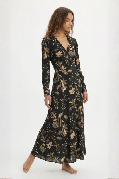 Vestido Senda Achira Negro