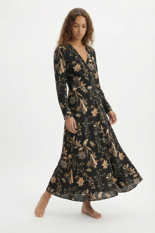 Vestido Senda Achira Negro