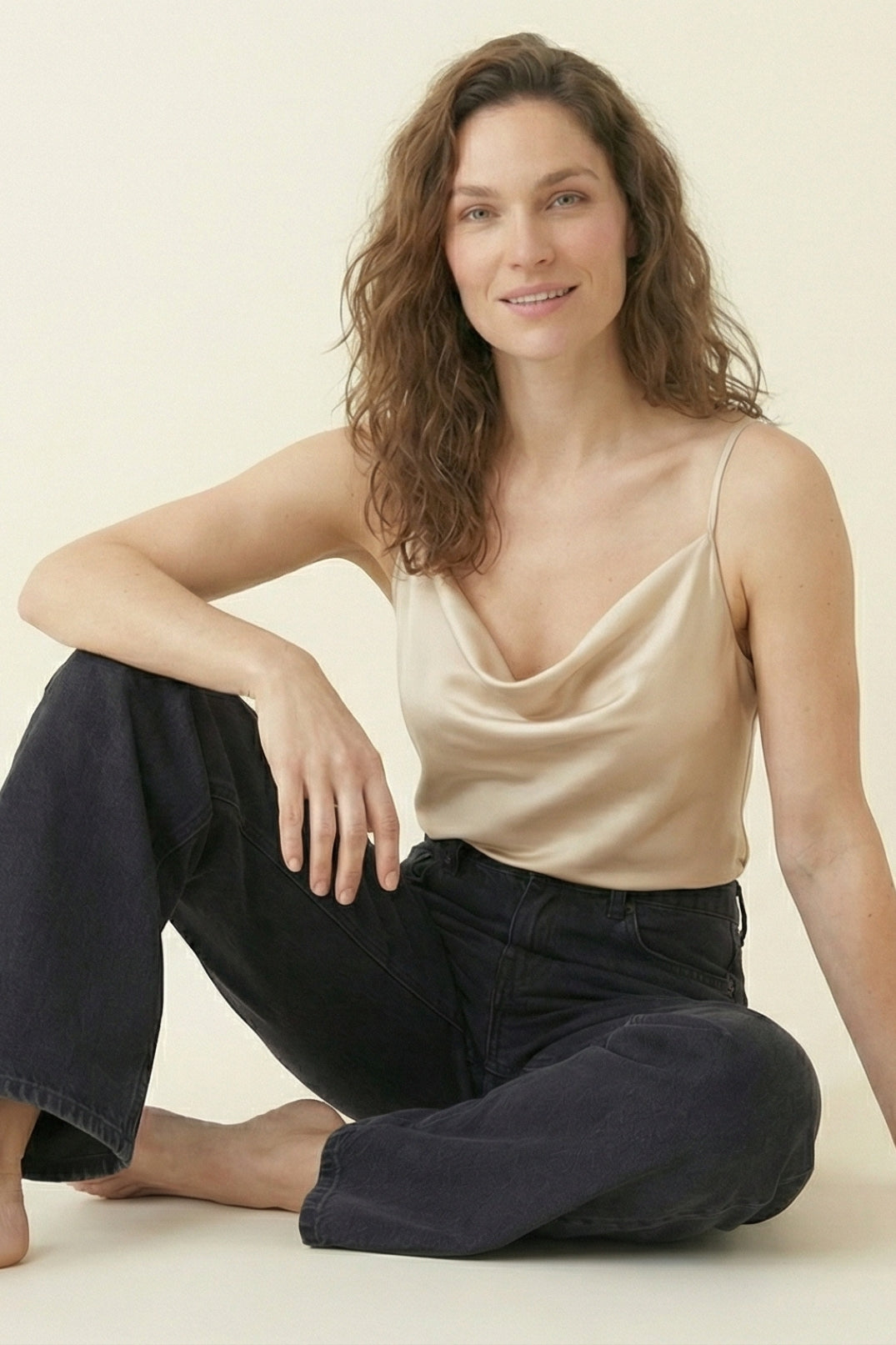 Camisa Alba Beige