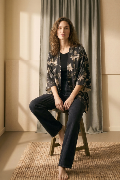 Kimono Savia Achira Negro
