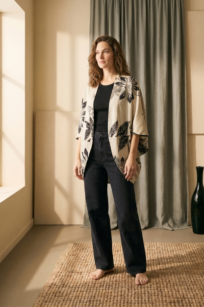 Kimono Savia Achira Negro