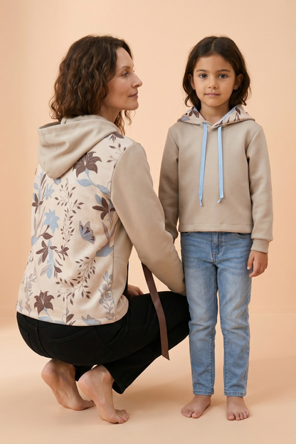 Duo Hoodie Mamá e Hija | OchoCinco x Anda Lucia