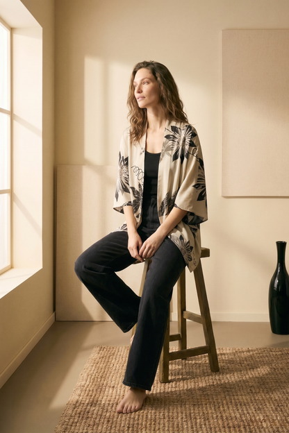 Kimono Savia Achira Negro