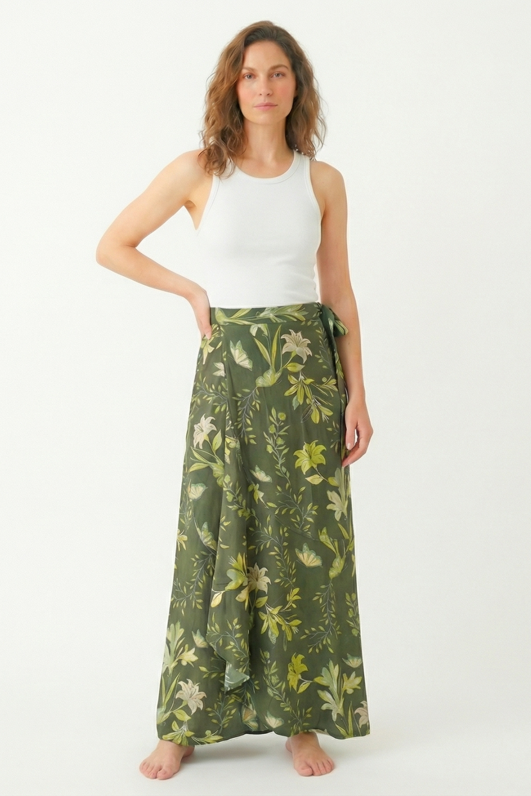 Falda Yuma Puntos Verde
