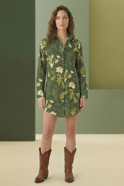 Vestido Suaza Achira Verde