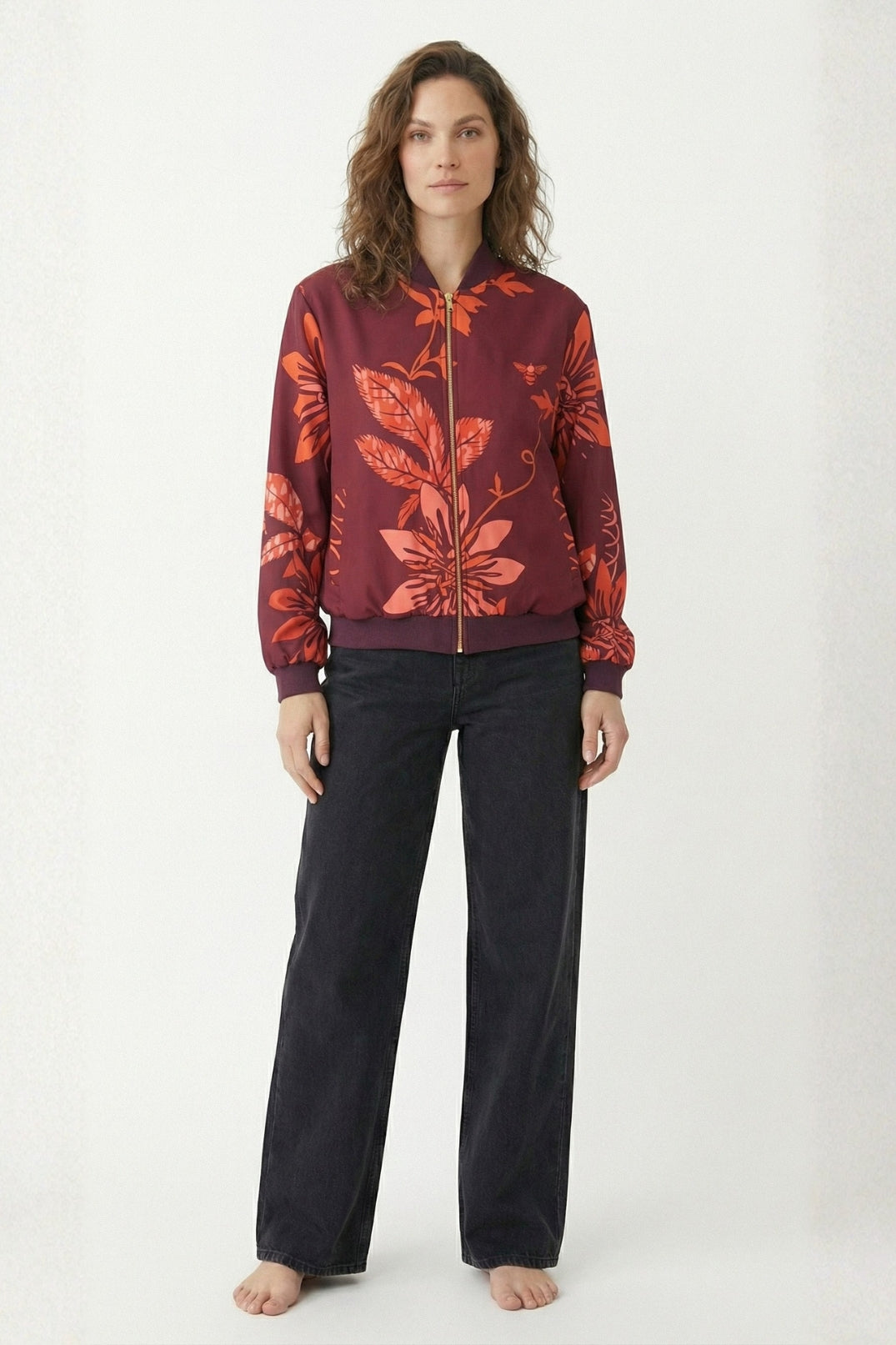 Chaqueta Origen Chulupa Burgundi