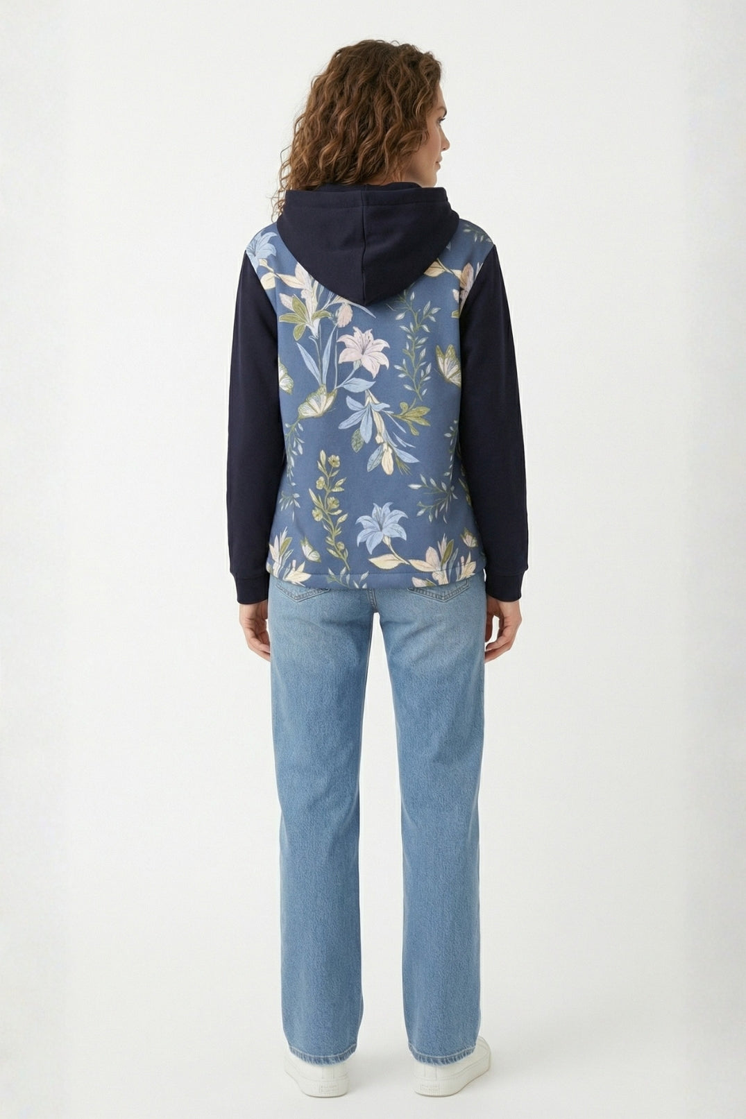 Hoodie Nevado Achira Azul