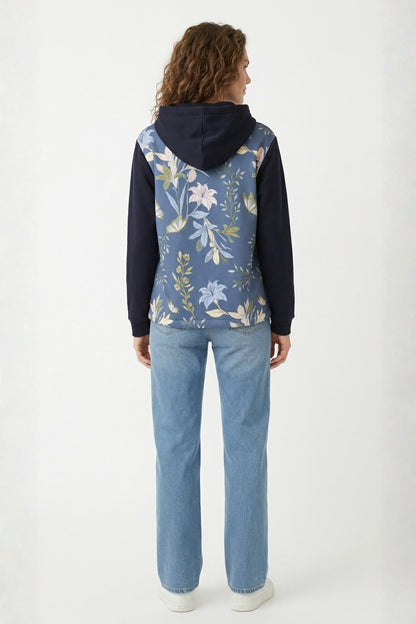 Hoodie Nevado Achira Azul