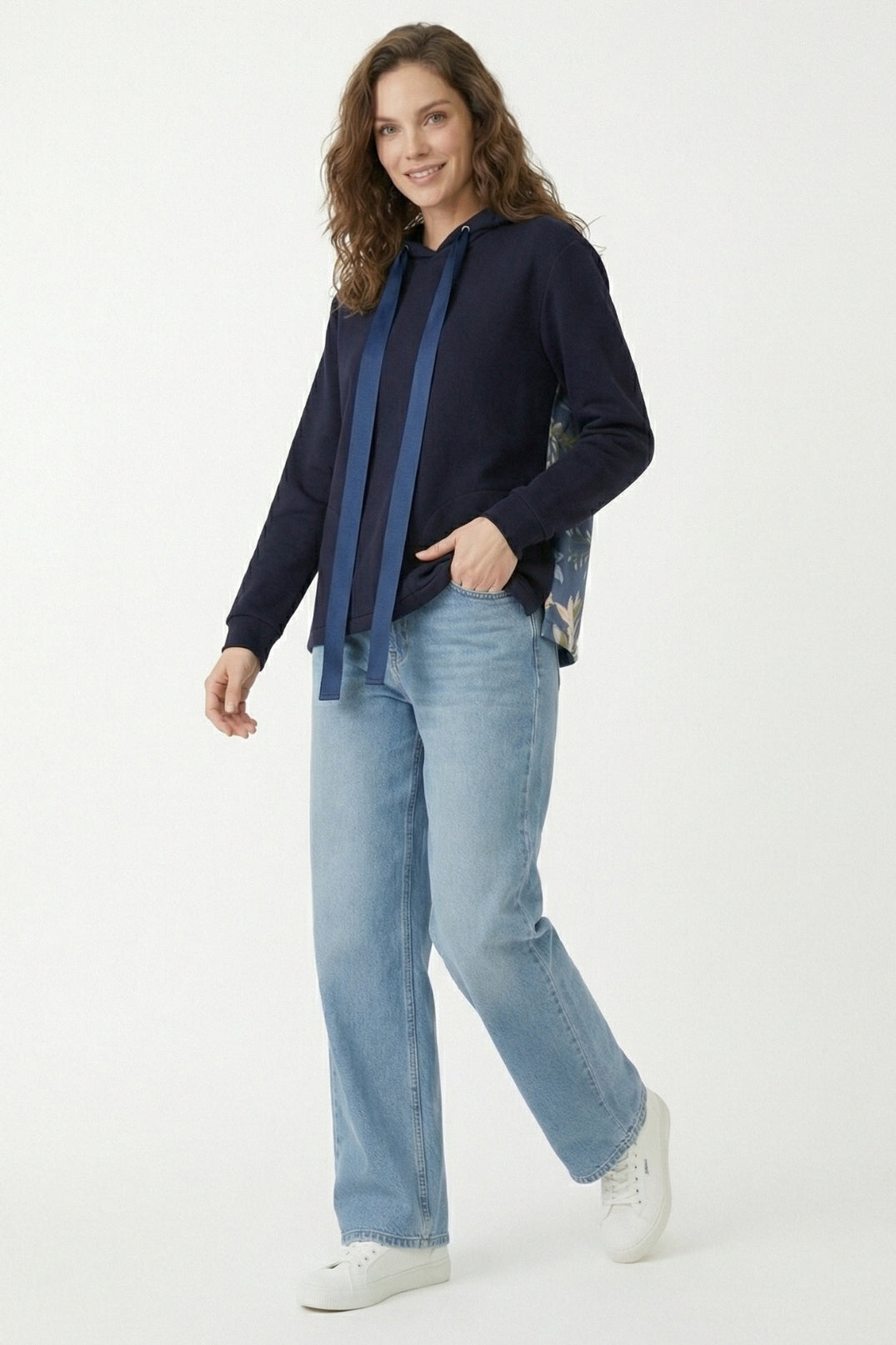 Hoodie Nevado Achira Azul