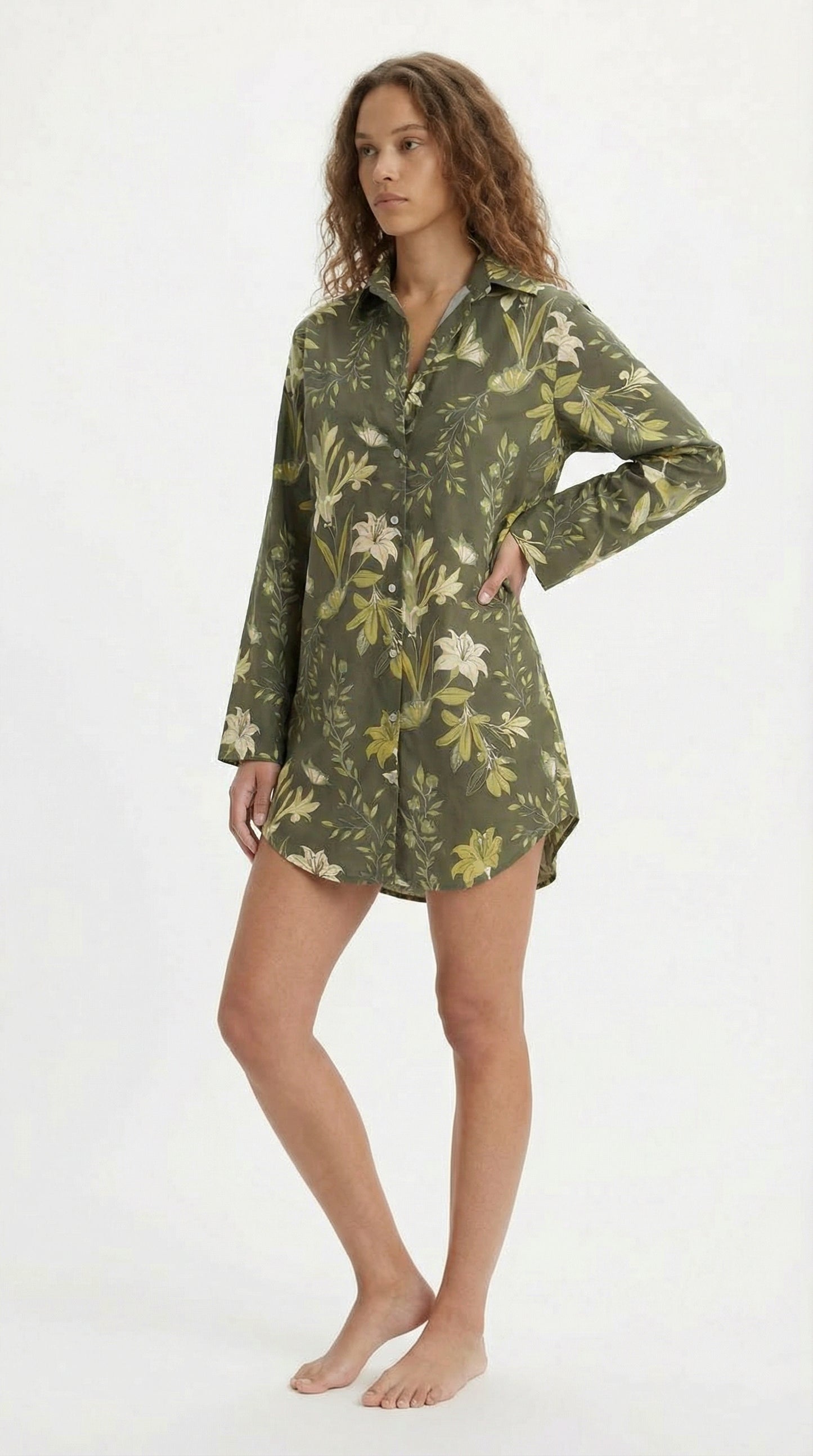 Vestido Suaza Achira Verde