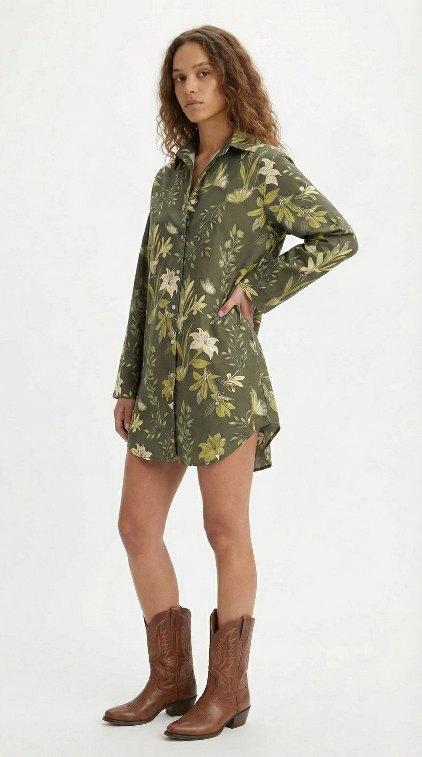 Vestido Suaza Achira Verde