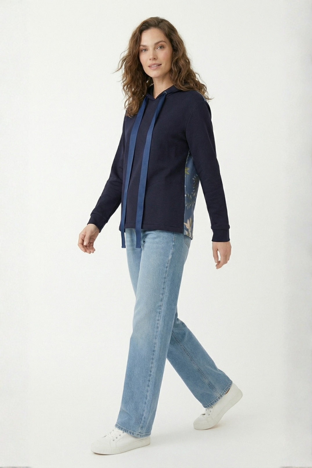 Hoodie Nevado Achira Azul