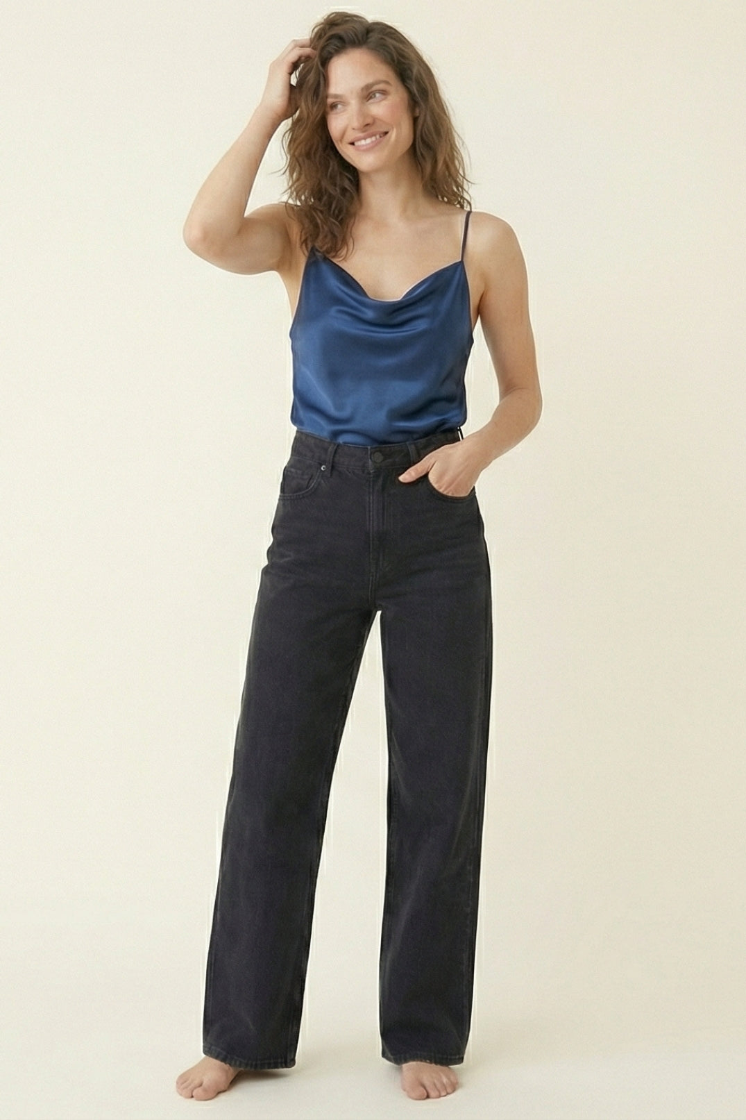 Camisa Alba Azul Oscura