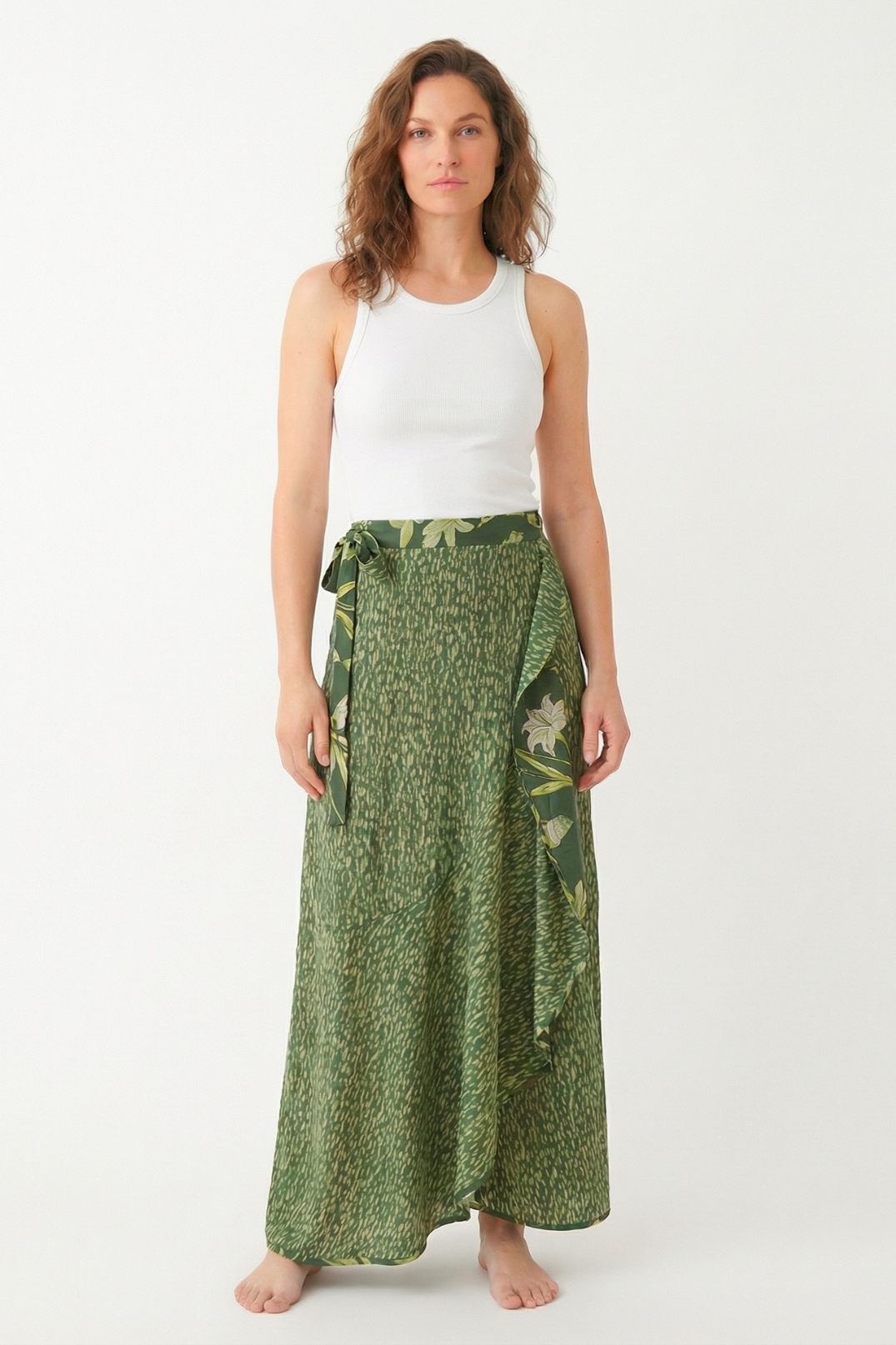 Falda Yuma Puntos Verde