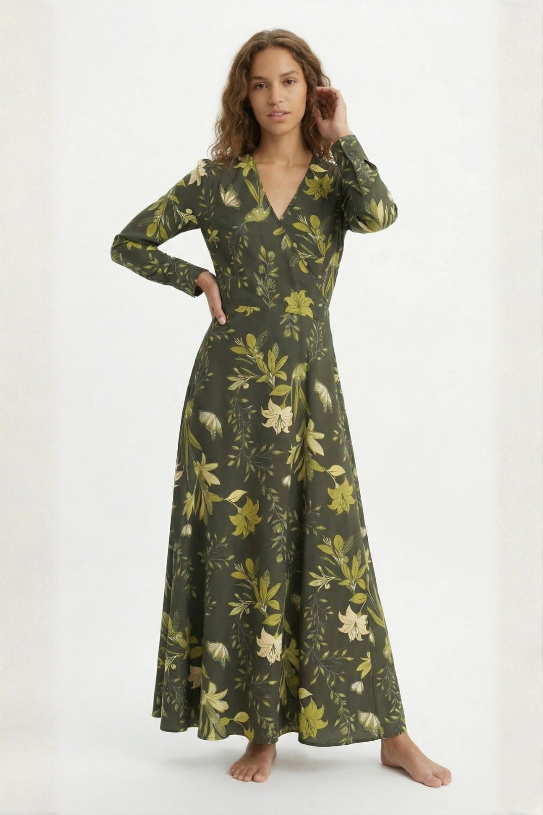 Vestido Senda Achira Verde