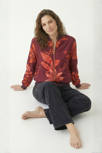 Chaqueta Origen Chulupa Burgundi