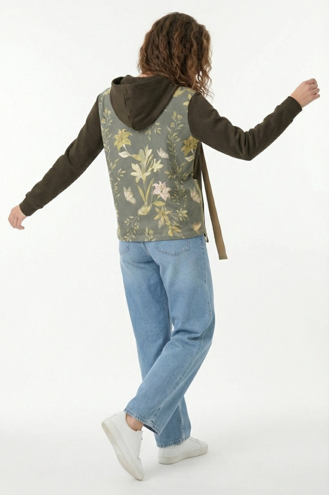 Hoodie Nevado Achira Verde