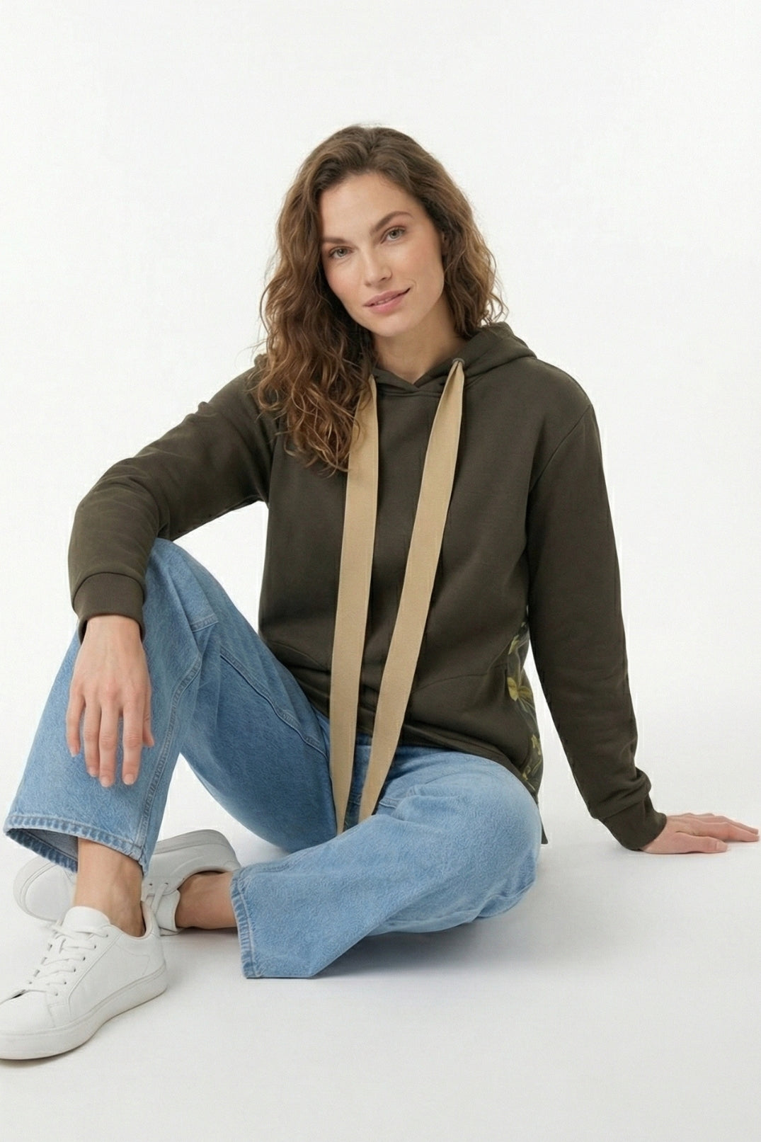 Hoodie Nevado Achira Verde