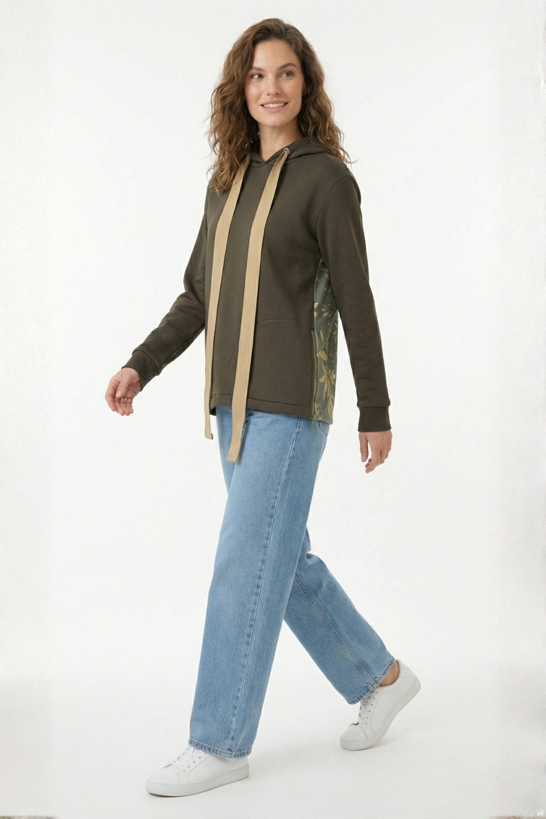 Hoodie Nevado Achira Verde