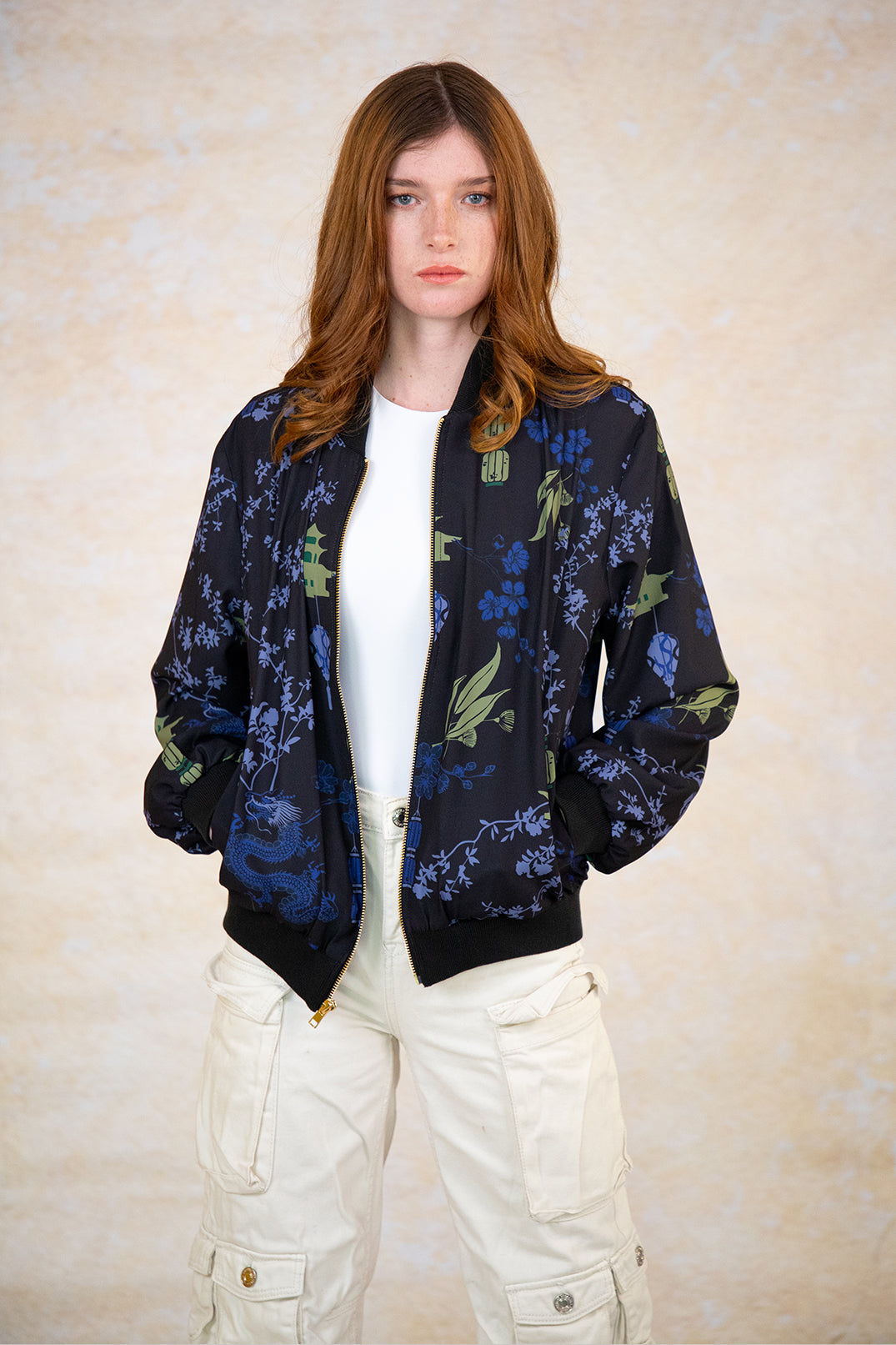 Chaqueta Narita Dragon Morado