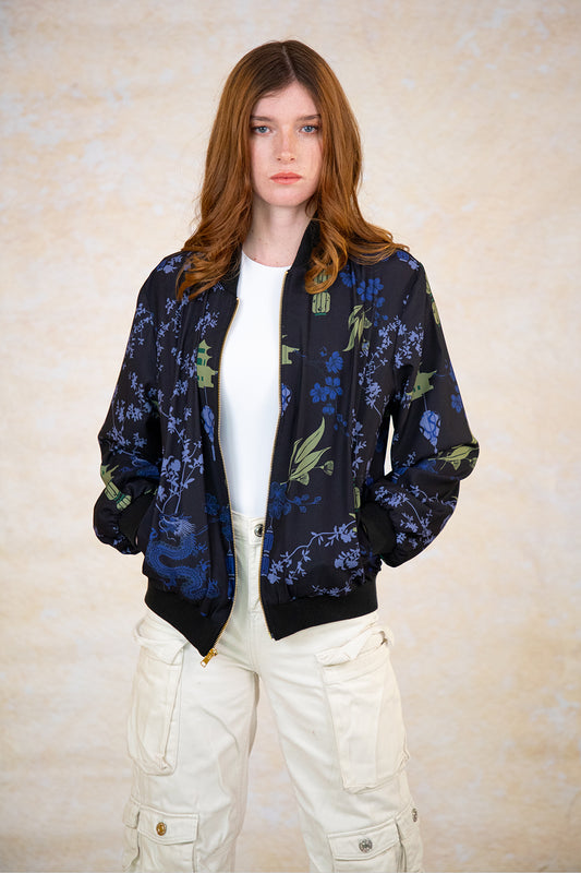 Chaqueta Narita Dragon Morado
