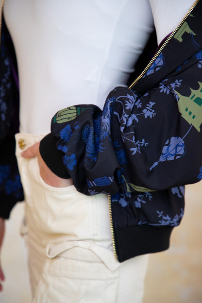 Chaqueta Narita Dragon Morado