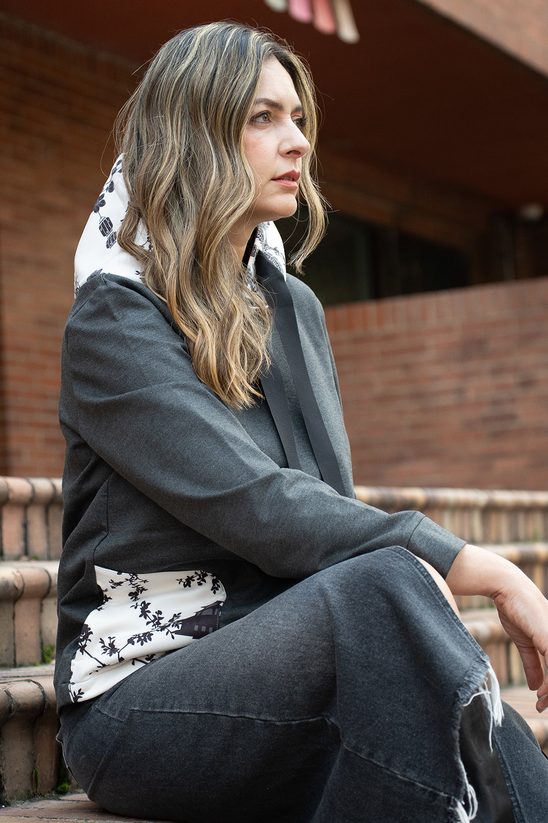 Hoodie Ginza Ash Dragon Blanco