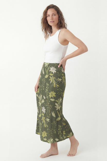 Falda Maia Puntos Verde