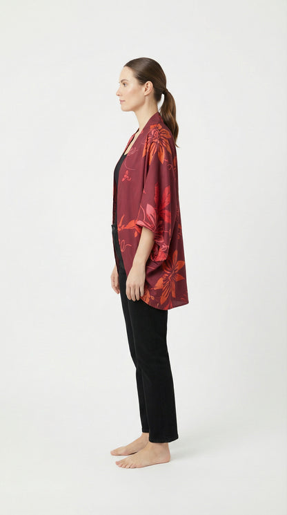 Kimono Savia Achira Burgundi
