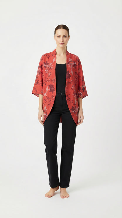 Kimono Savia Achira Burgundi