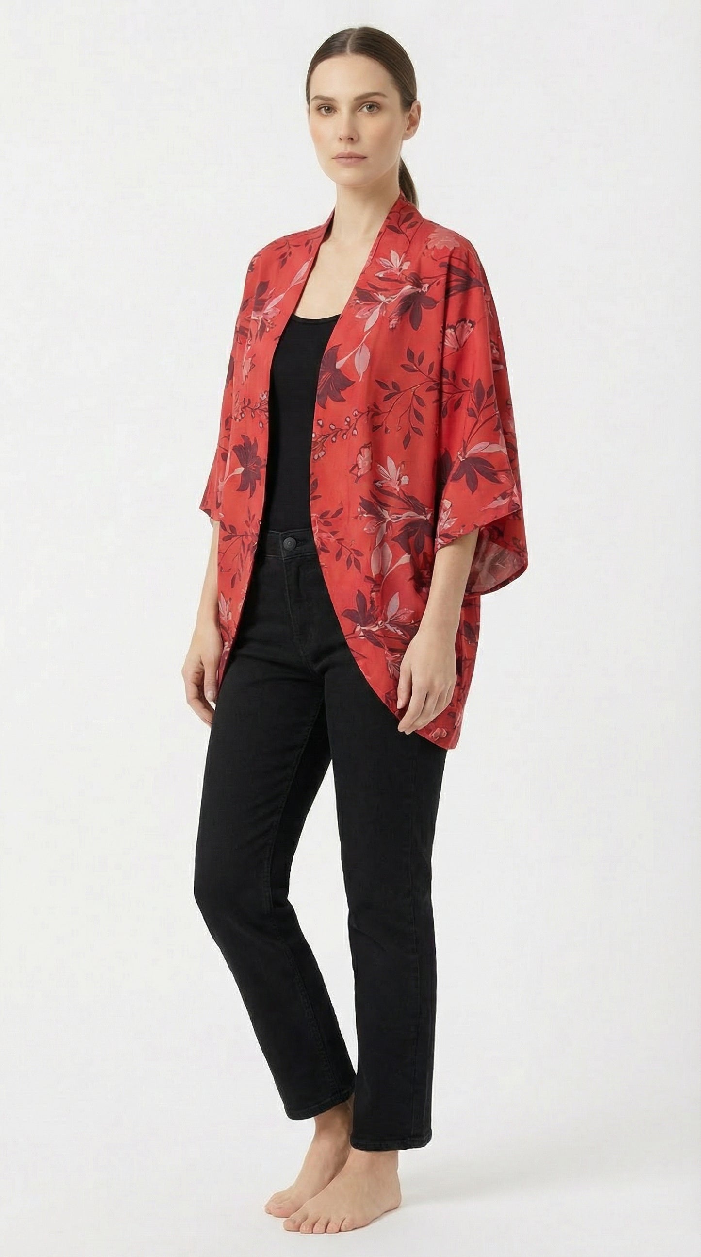 Kimono Savia Achira Burgundi