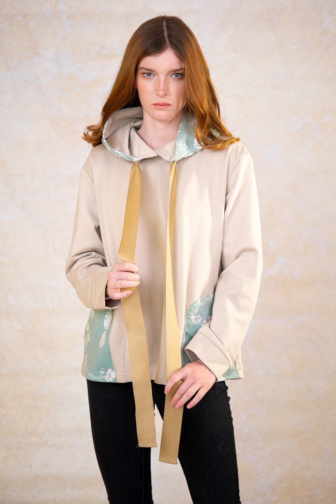 Hoodie Ginza Sand Dragon Menta
