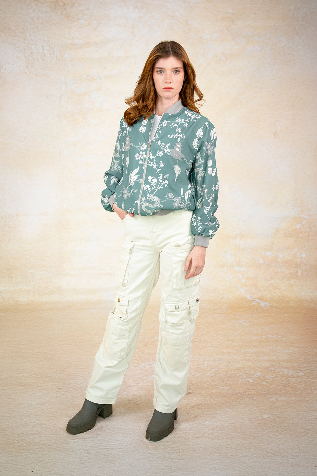 Chaqueta Narita Dragon Menta