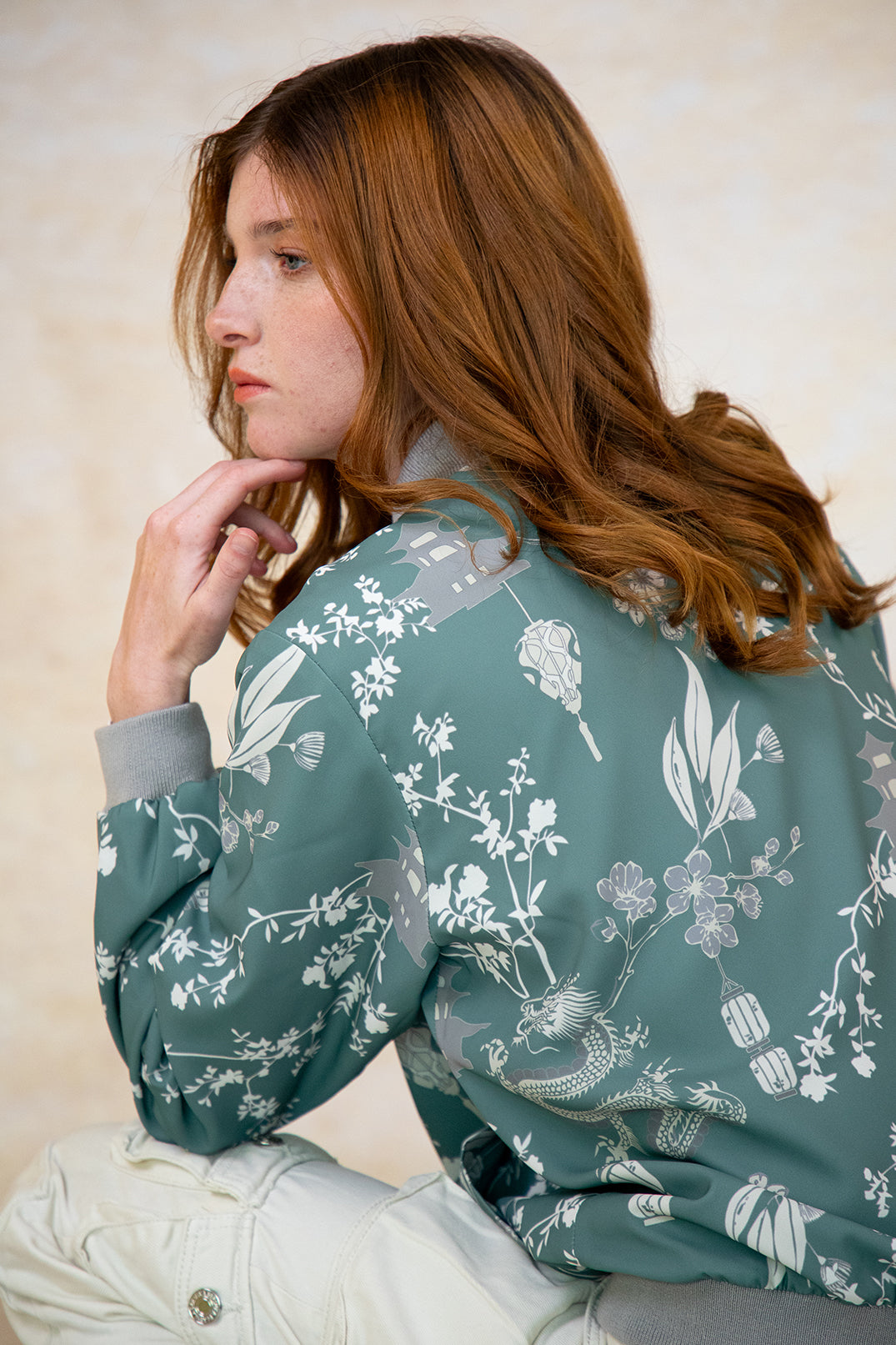 Chaqueta Narita Dragon Menta